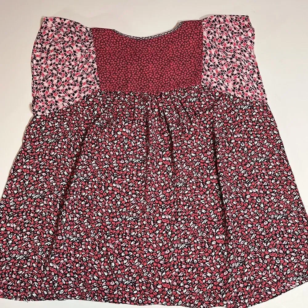 Gap Cap Sleeve Pullover Blouse